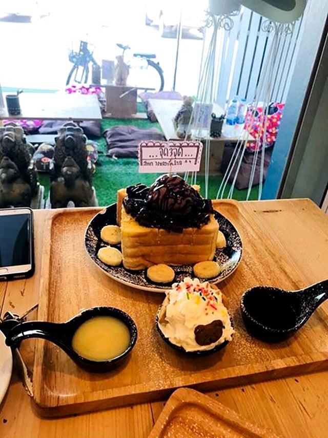 ร้าน จุด 3 จุด หนองบัวลำภู ร้านนม บิงชู 